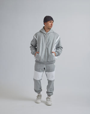 CRONOS SWITCHING FLEECE LONGPANTS [GRAY]