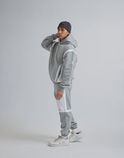 CRONOS LINE ZIP HOODIE【GRAY】