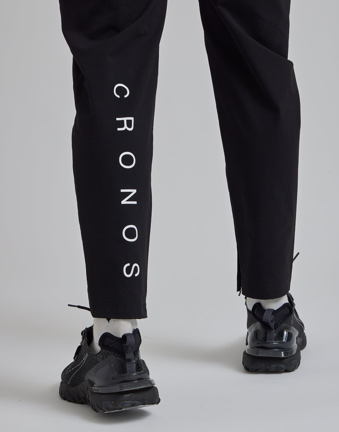 筋トレCRONOS CALF LOGO STRETCH LONGPANTS クロノス