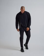 CRONOS FLEECE LONGSLEEVE【BLACK】