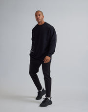 CRONOS FLEECE LONGSLEEVE【BLACK】