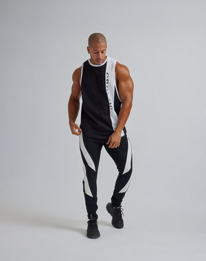 CRONOS VERTICAL LOGO SLEEVELESS【BLACK】