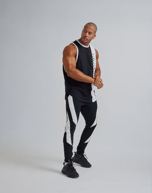CRONOS VERTICAL LOGO SLEEVELESS【BLACK】