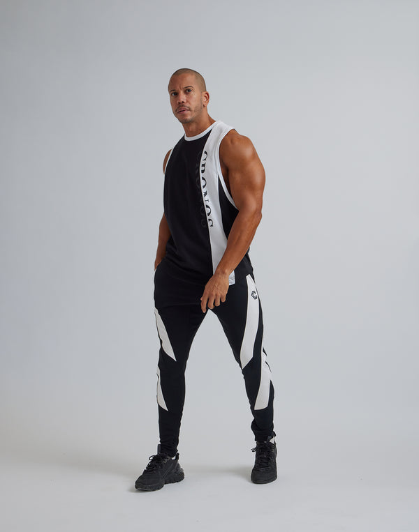 CRONOS VERTICAL LOGO SLEEVELESS【BLACK】