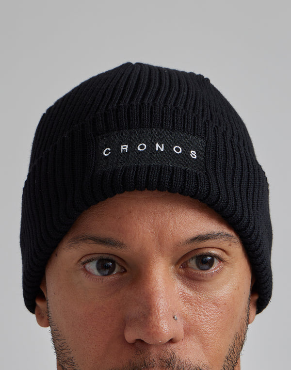 CRONOS RIBBED BEANIE【T.GRAY】