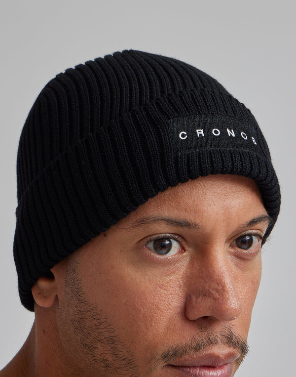 CRONOS RIBBED BEANIE【T.GRAY】