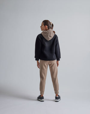 CRONOS WOMEN MOUTON HOODIE