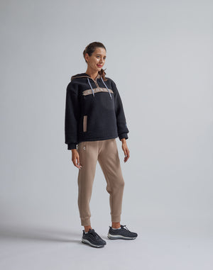 CRONOS WOMEN MOUTON HOODIE