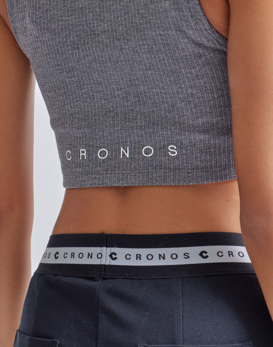 CRONOS WOMEN MOCK NECK TANK TOP – クロノス CRONOS Official Store