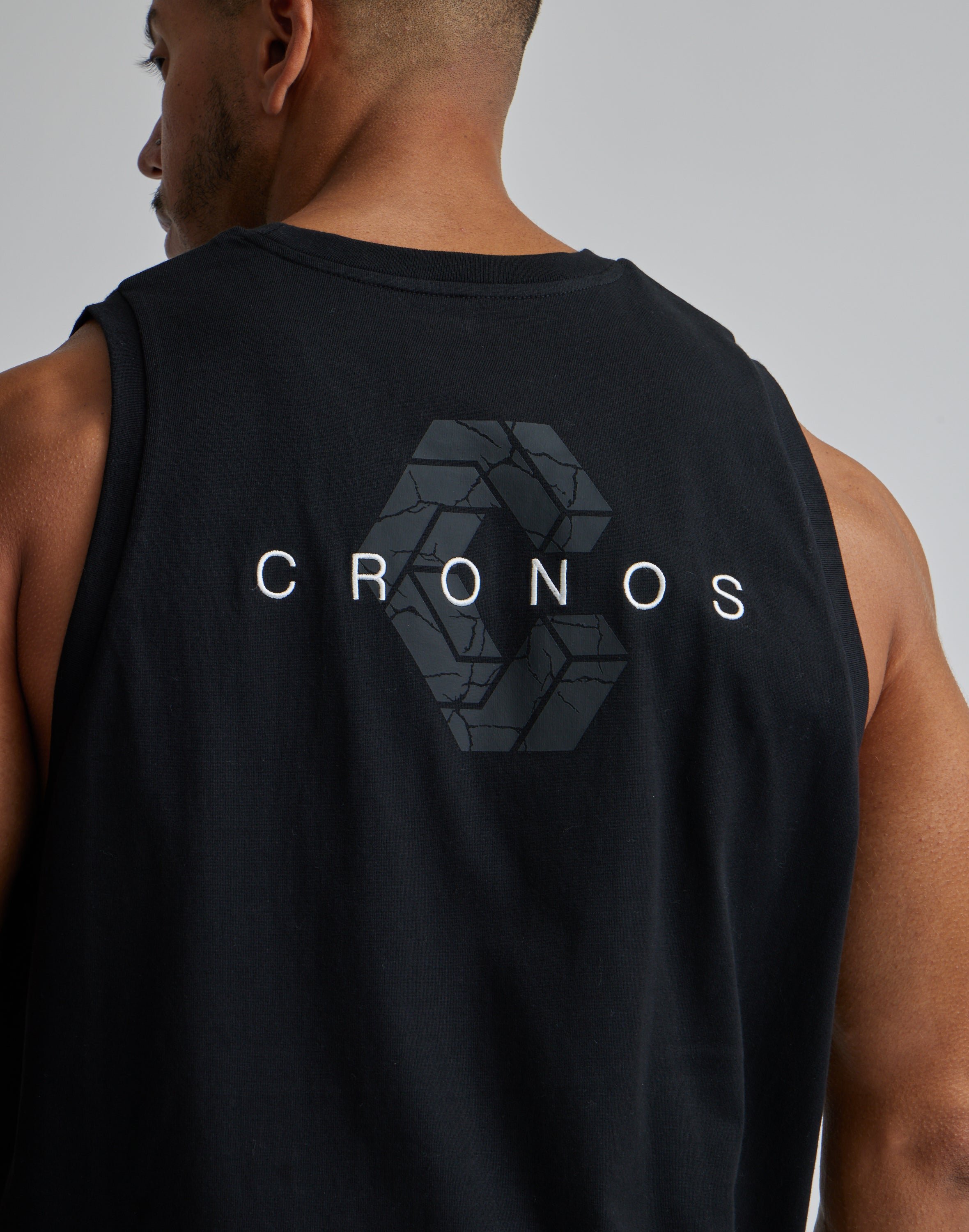 値引きする CRONOS クロノス SWICHED TANKTOP CHALCOAL タンクトップ