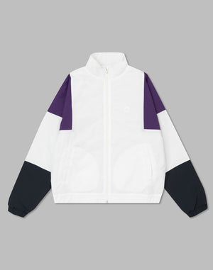 CRONOS BLACK STAND ZIP BLOUSON【WHITE】