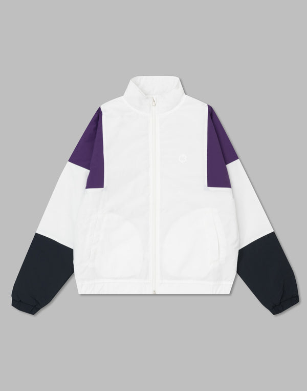 CRONOS BLACK STAND ZIP BLOUSON【WHITE】
