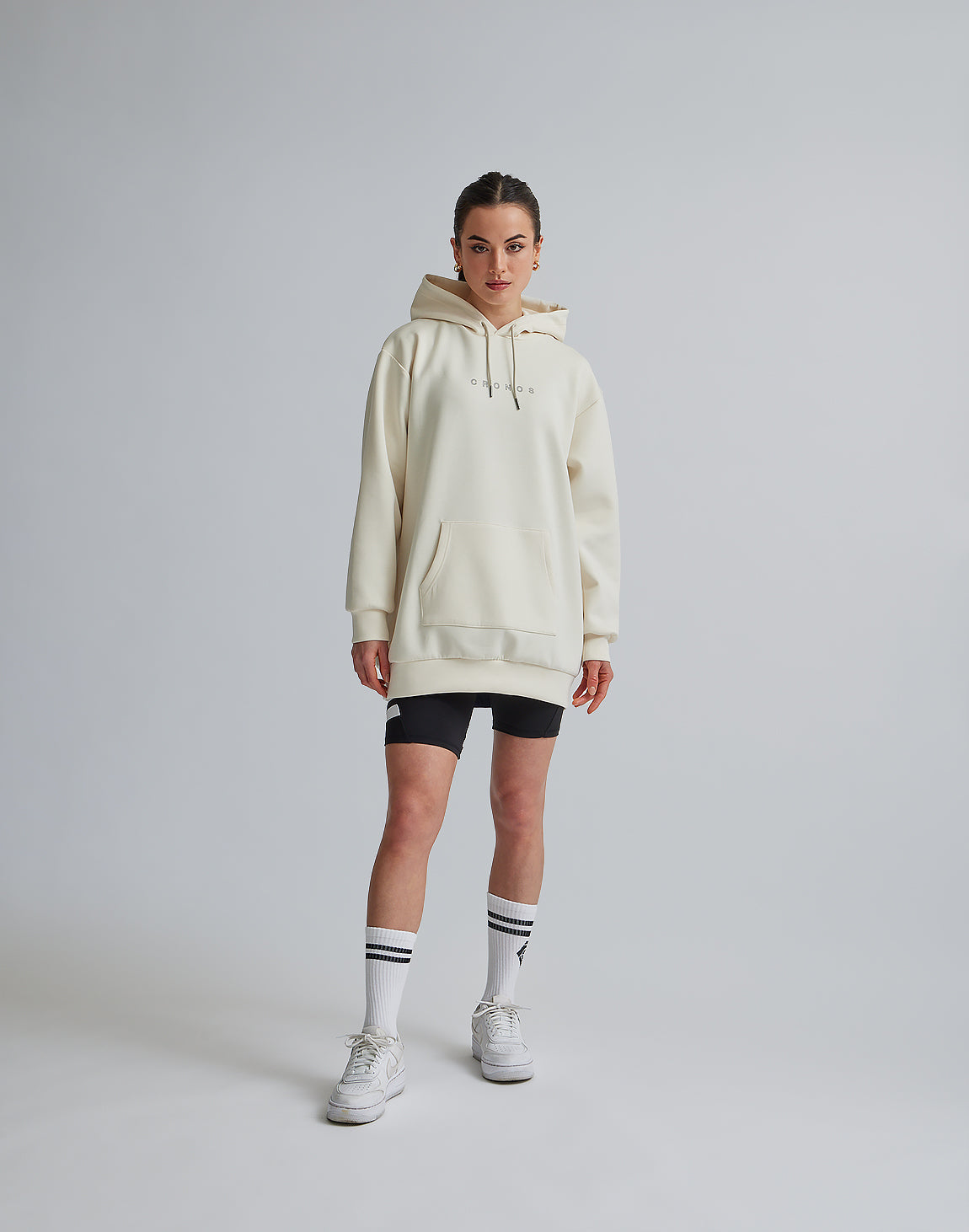 CRONOS WOMEN HOODIE ONE PIECE【CREAM】 – クロノス CRONOS Official Store