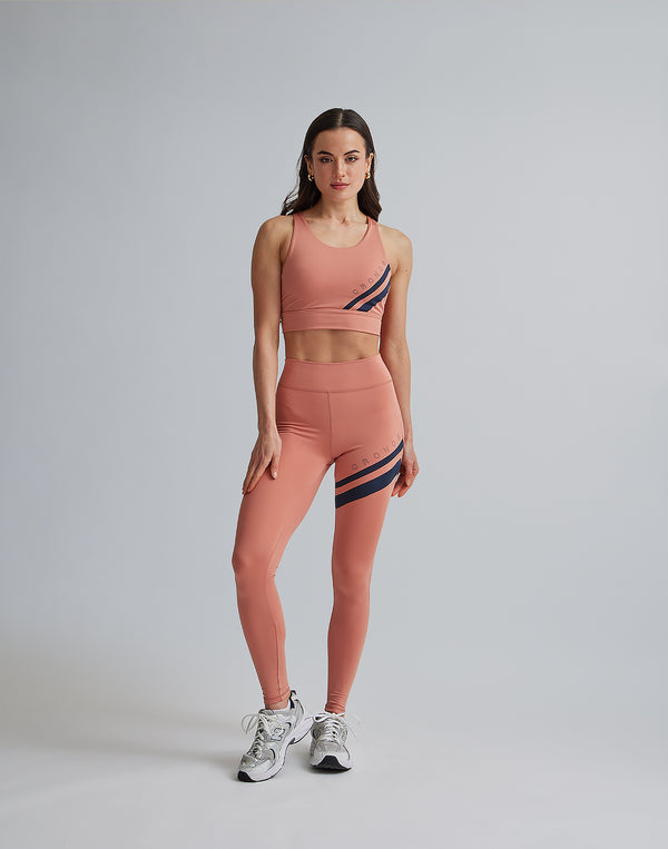 CRONOS WOMEN BY COLOR LEGGINGS【PINK】