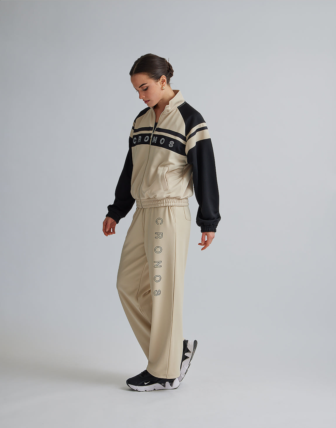 CRONOS WOMEN JERSEY WIDE PANTS – クロノス CRONOS Official Store