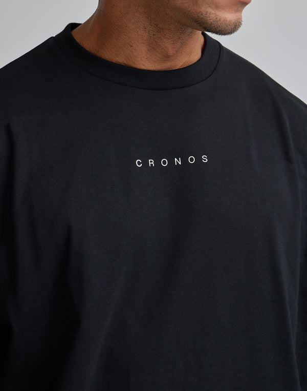 CRONOS 浮雕LOGO長袖 [白色]