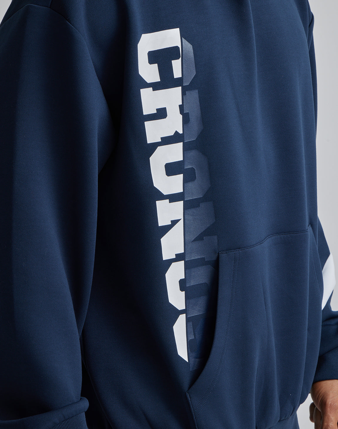 CRONOS SPLIT LOGO HOODIE【S.NAVY】 – クロノス CRONOS Official Store