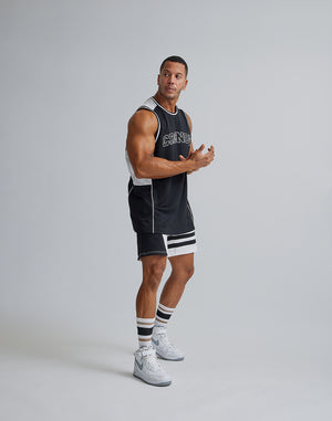 CRONOS BACK MESH TANKTOP【BLACK】