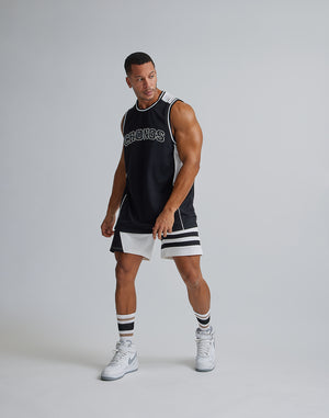 CRONOS BACK MESH TANKTOP【BLACK】