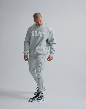 CRONOS STITCH LOGO LONGPANTS [T.GRAY]