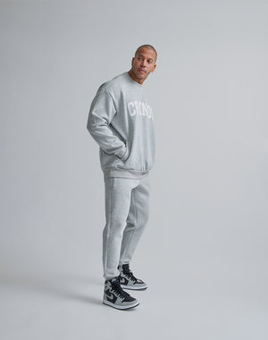 CRONOS STITCH LOGO LONGPANTS [T.GRAY]