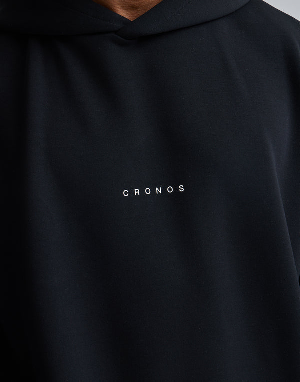 CRONOS 後背 LOGO 連帽衫 [白色]