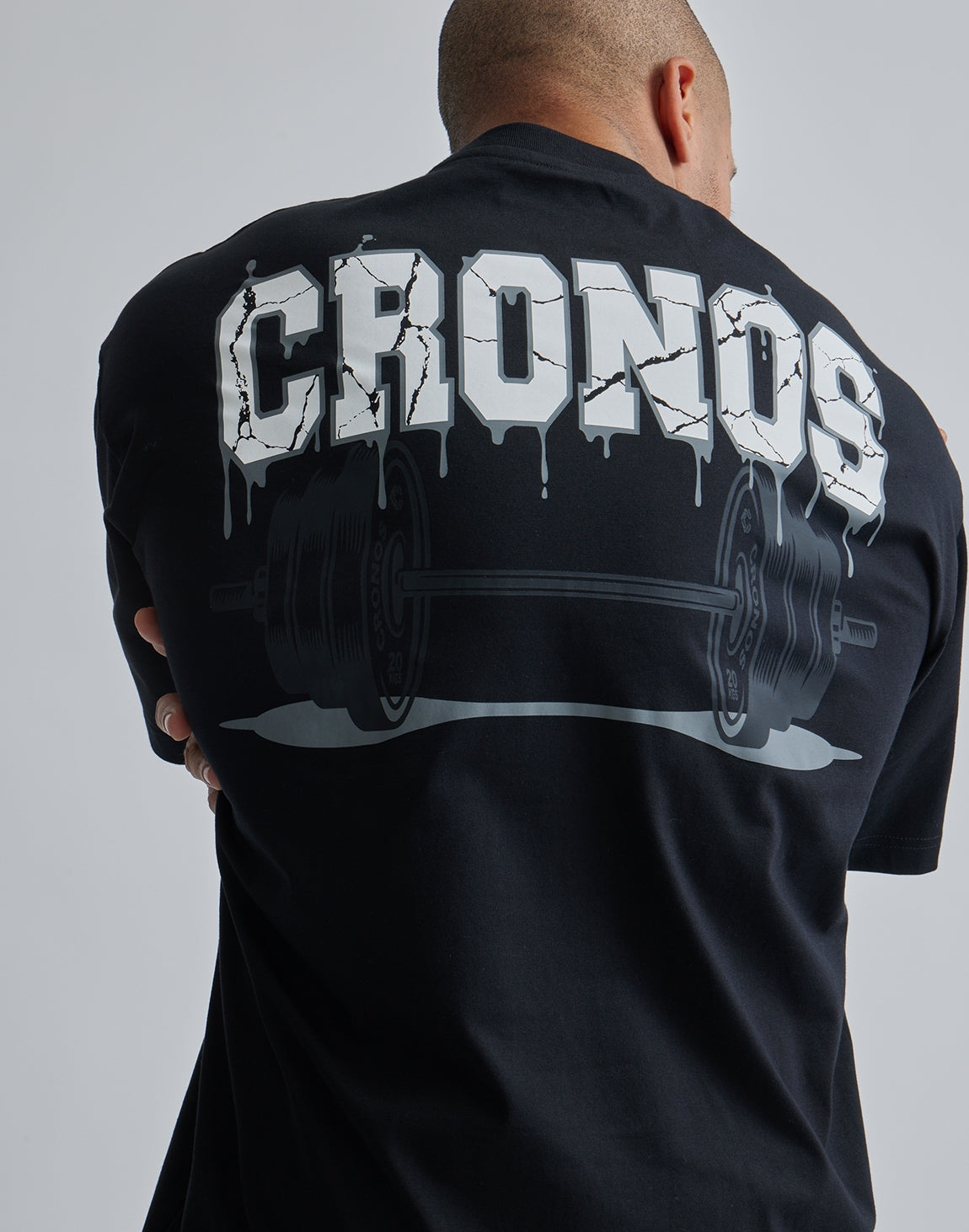 CRONOS BARBELL LOGO OVERSIZE T-SHIRTS – クロノス CRONOS Official Store