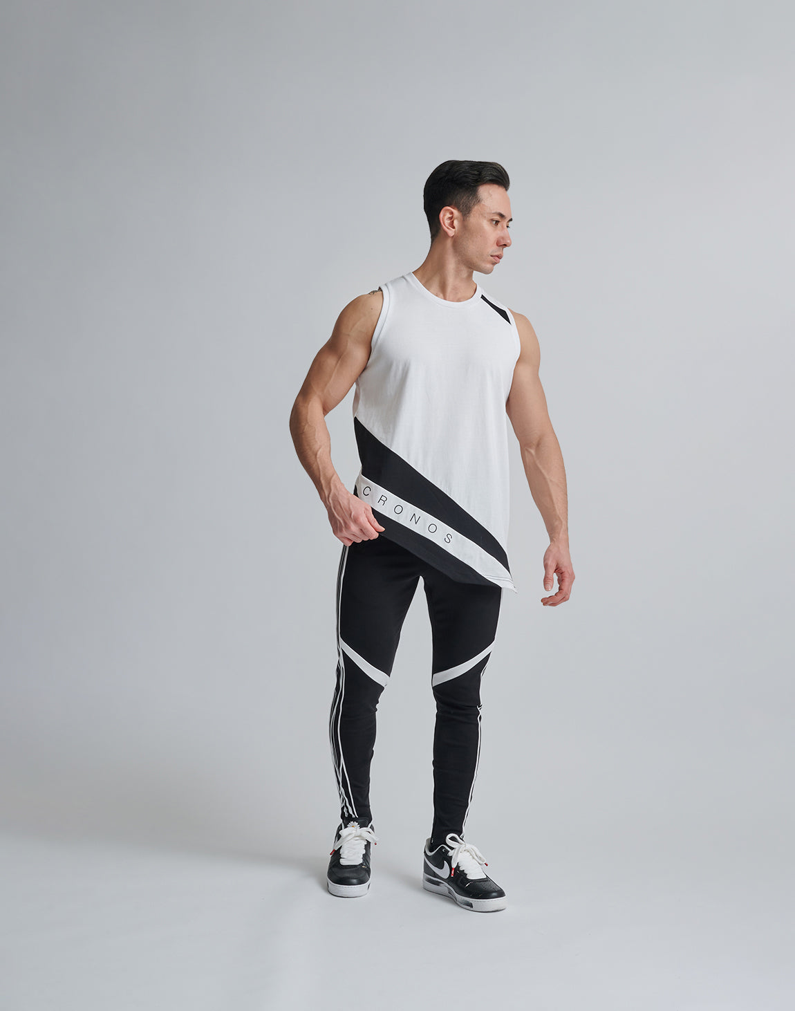 CRONOS DISPARITY TANKTOP クロノス  LYFT CRONOS DISPARITY TANKTOP [BLACK] – クロノス CRONOS Official