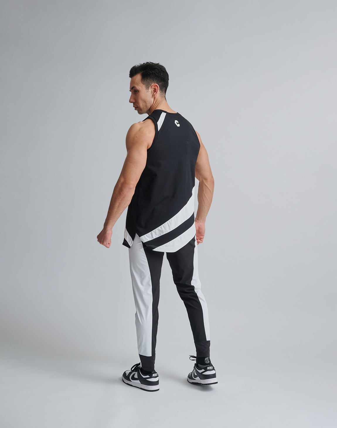 CRONOS DISPARITY TANKTOP 切り替え タンクトップ CRONOS DISPARITY TANKTOP【BLACK】