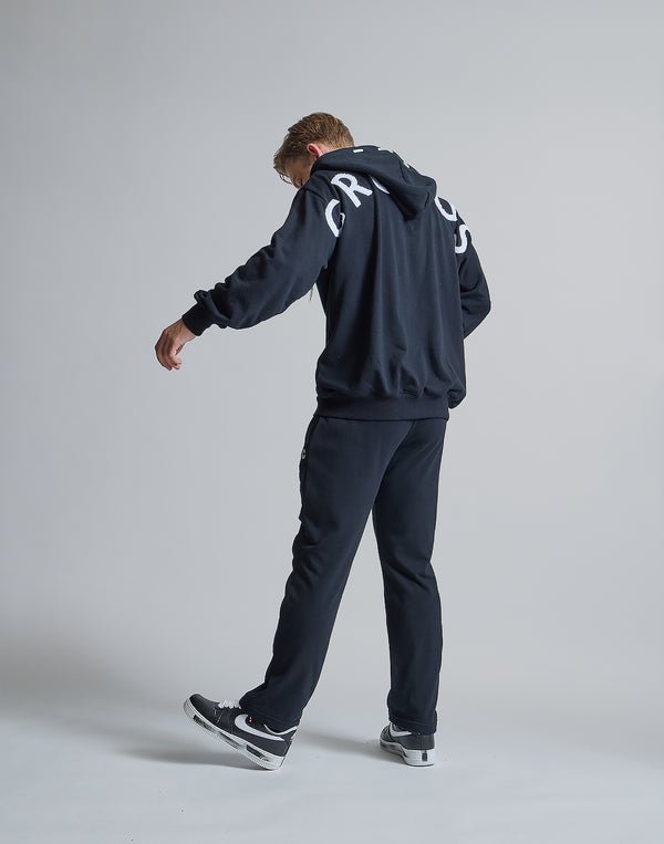 CRONOS ROOM LOGO EMBROIDERY PANTS【BLACK】