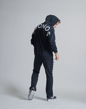 CRONOS ROOM LOGO EMBROIDERY PANTS【BLACK】