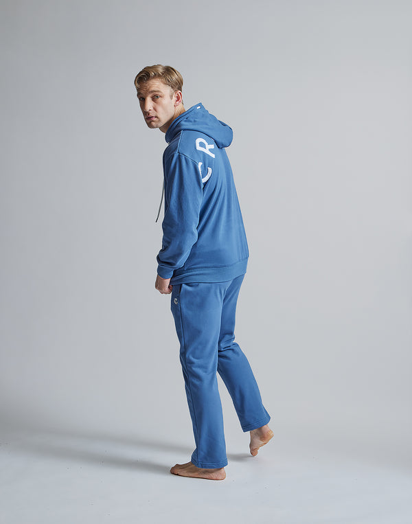 CRONOS ROOM LOGO EMBROIDERY PANTS【BLUE】