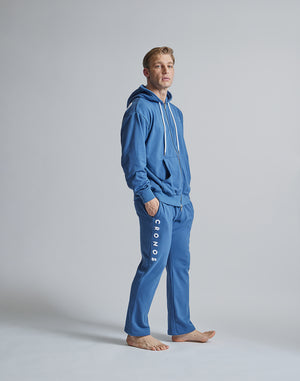 CRONOS ROOM LOGO EMBROIDERY PANTS【BLUE】