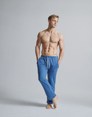 CRONOS ROOM LOGO EMBROIDERY PANTS【BLUE】