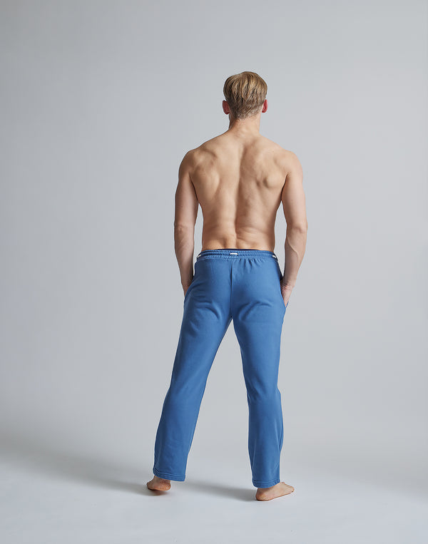CRONOS ROOM LOGO EMBROIDERY PANTS【BLUE】