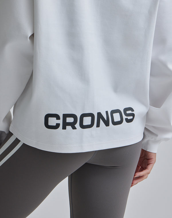 CRONOS WOMEN COMFORT ZIP HOODIE【BEIGE】