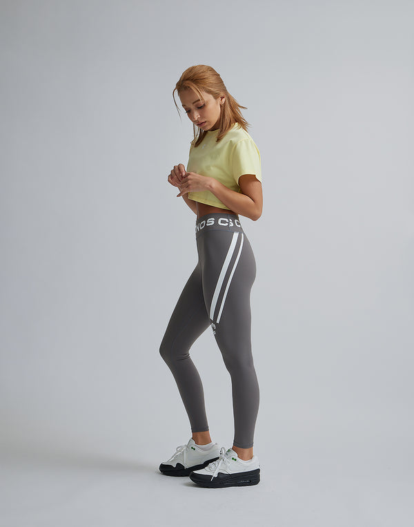 CRONOS WOMEN DESIGN SHORT T-SHIRTS【YELLOW】
