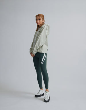 CRONOS WOMEN COMFORT ZIP HOODIE【BEIGE】