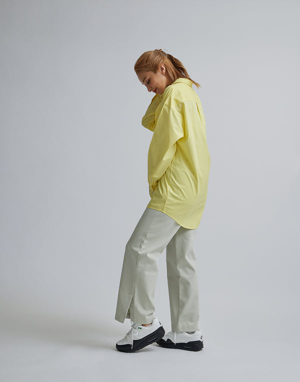 CRONOS WOMEN LOGO LONG SHIRTS【YELLOW】