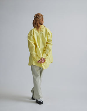 CRONOS WOMEN LOGO LONG SHIRTS【YELLOW】