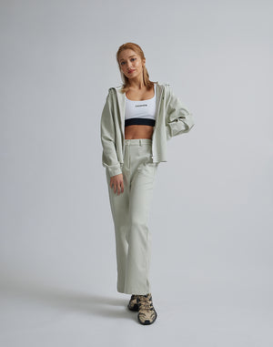 CRONOS WOMEN EASY CARE STRETCH PANTS【BEIGE】