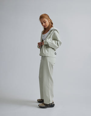 CRONOS WOMEN EASY CARE STRETCH PANTS【BEIGE】