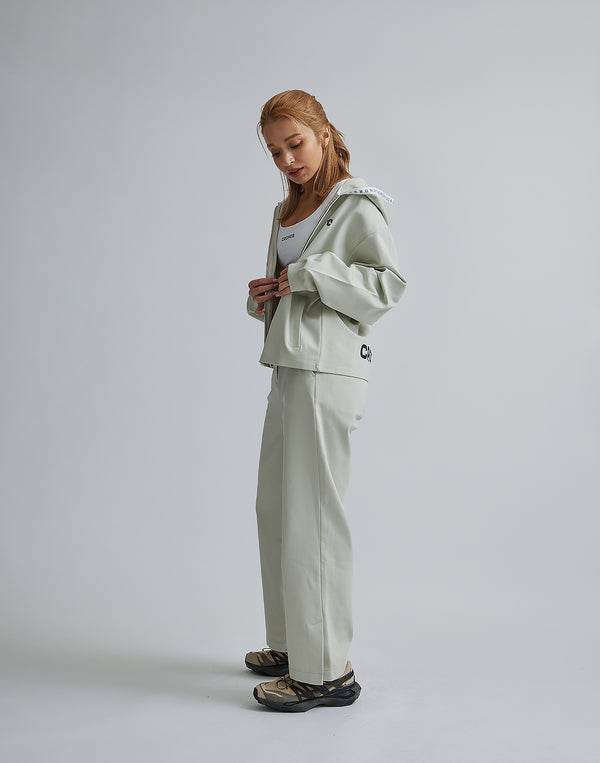 CRONOS WOMEN EASY CARE STRETCH PANTS【BEIGE】