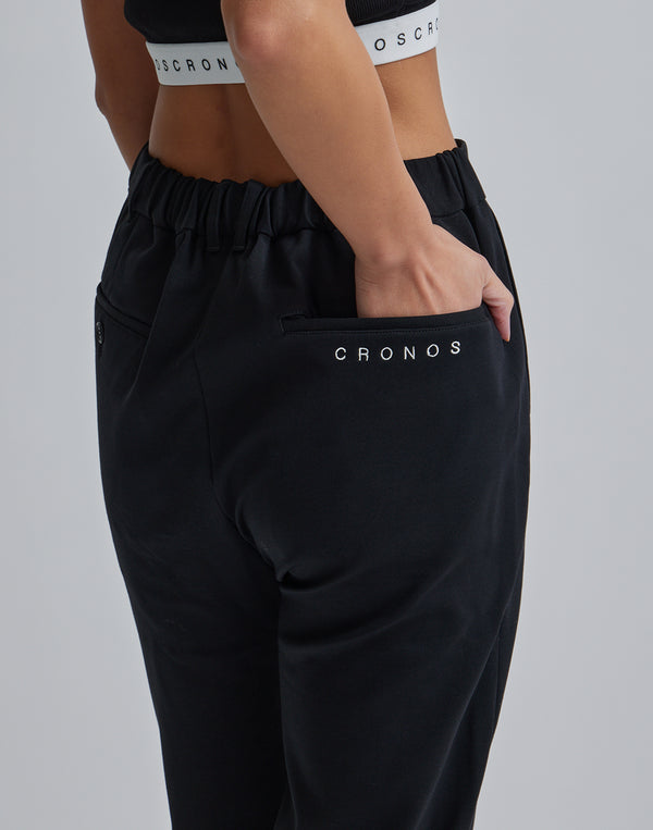 CRONOS WOMEN EASY CARE STRETCH PANTS【BEIGE】