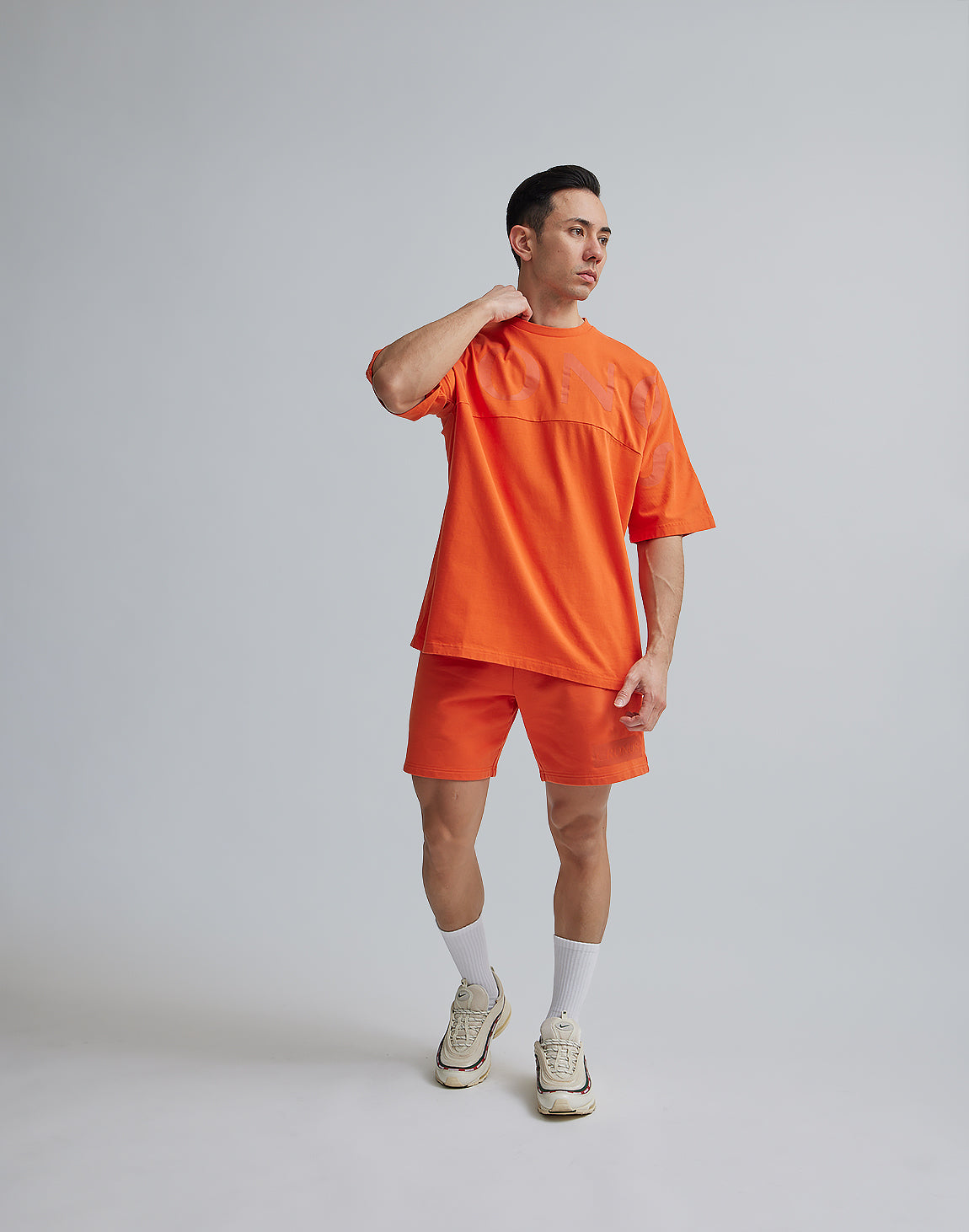 CRONOS PIGMENTED OVERSIZE T-SHIRTS【ORANGE】 – クロノス