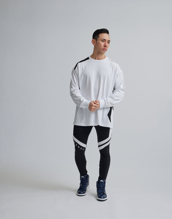 CRONOS LINE LONGSLEEVE [WHITE]