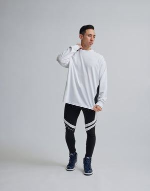 CRONOS LINE LONGSLEEVE [WHITE]