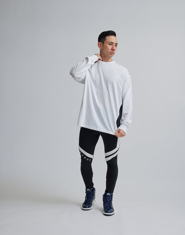 CRONOS LINE LONGSLEEVE [WHITE]
