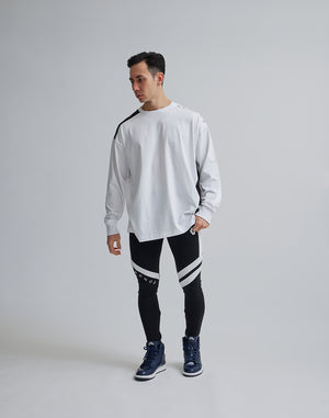 CRONOS LINE LONGSLEEVE [WHITE]