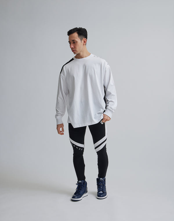 CRONOS LINE LONGSLEEVE [WHITE]